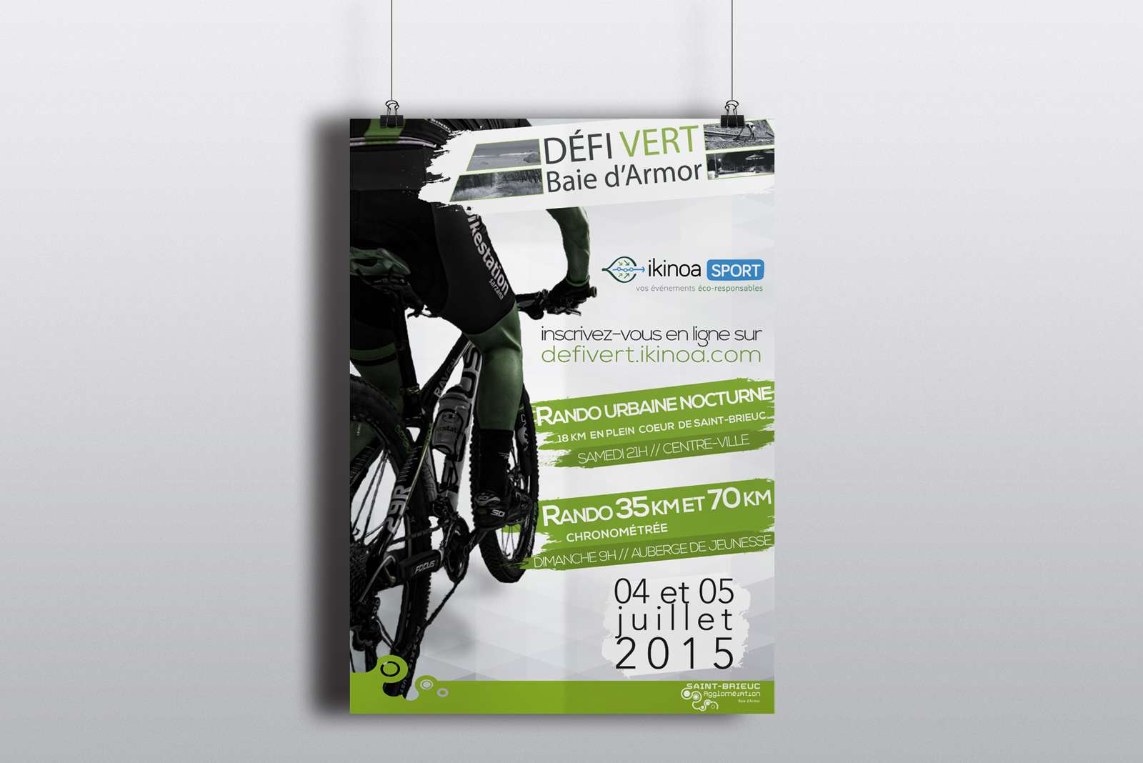 affiche epreuve vtt defi vert ikinoa