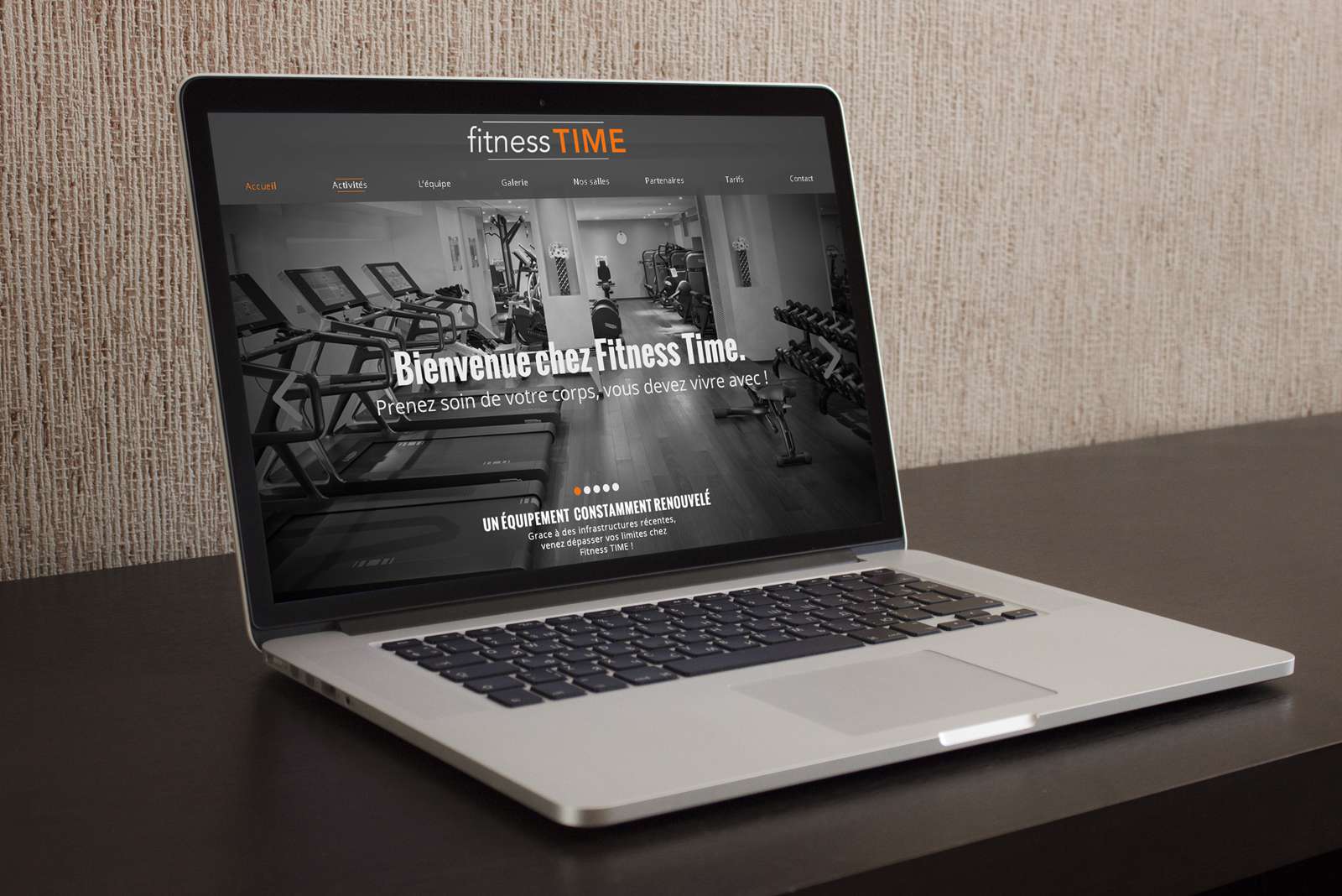 webdesign fitness time